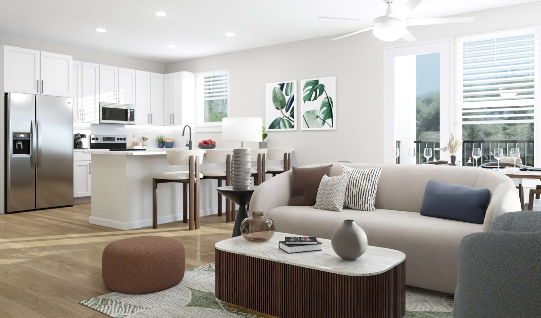Spacious living area with an open layout at Sinclair at Ellenton